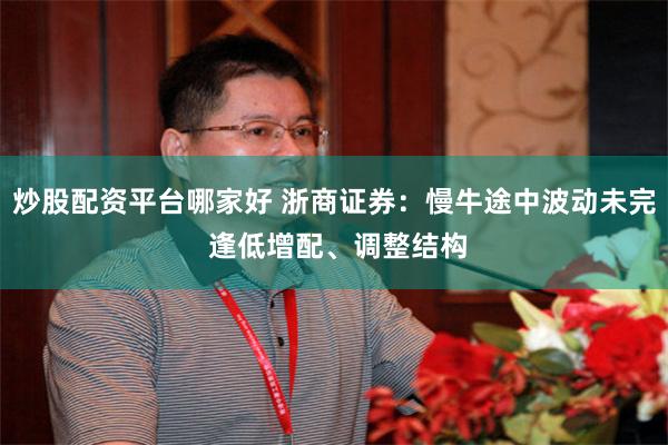 炒股配资平台哪家好 浙商证券：慢牛途中波动未完 逢低增配、调整结构