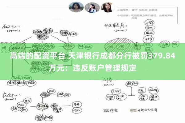 高端的配资平台 天津银行成都分行被罚379.84万元：违反账户管理规定