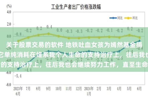 关于股票交易的软件 地铁吐血女孩为嫣然基金捐99999元：我不愿将它单纯消耗在维系我个人生命的支持治疗上，往后我也会继续努力工作，直至生命终点