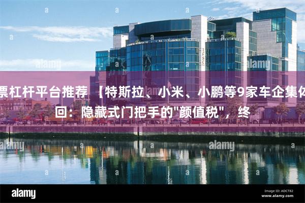 股票杠杆平台推荐 【特斯拉、小米、小鹏等9家车企集体召回：隐藏式门把手的"颜值税"，终