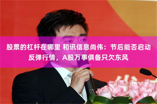 股票的杠杆在哪里 和讯信息尚伟：节后能否启动反弹行情，A股万事俱备只欠东风