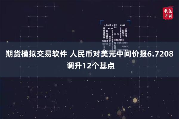 期货模拟交易软件 人民币对美元中间价报6.7208 调升12个基点